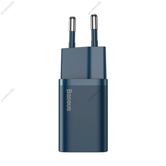 Мережевий зарядний пристрій Baseus Super Si Quick Charger 20W Blue CCSUP-B03
